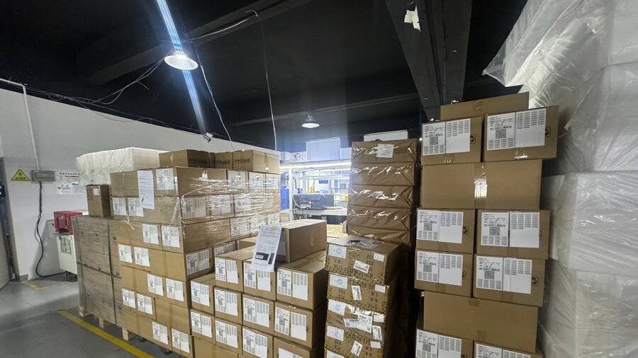 Packing area at a Shenzhen partner facility